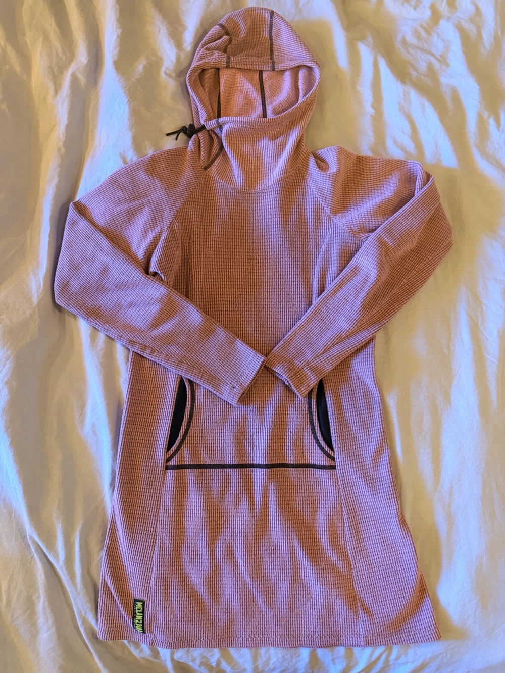 Melanzana Grid Fleece Dress